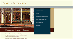 Desktop Screenshot of clarkplatt.com